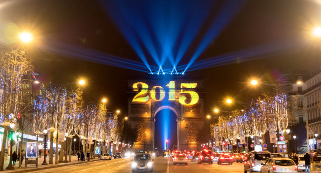 mapping 2015 Paris Arc de triomphe